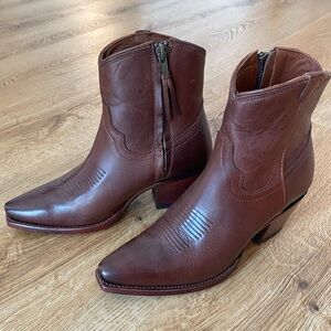 TECOVAS The Daisy Women Brown Bootie